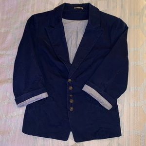 Express navy blue blazer